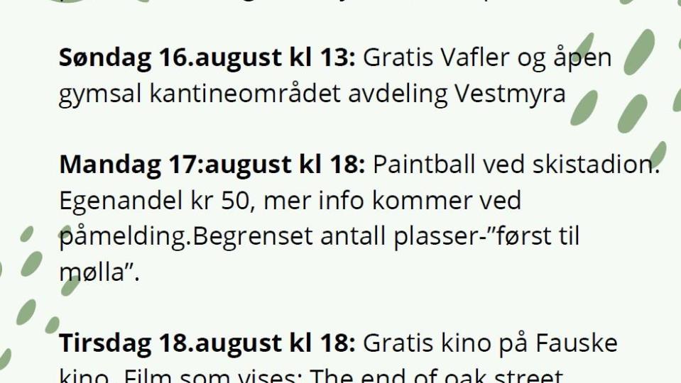 Lenke til artikkel: Velkomstukene 2026